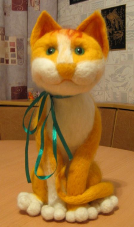 Большая мягкая игрушка «Кот Рыжик»