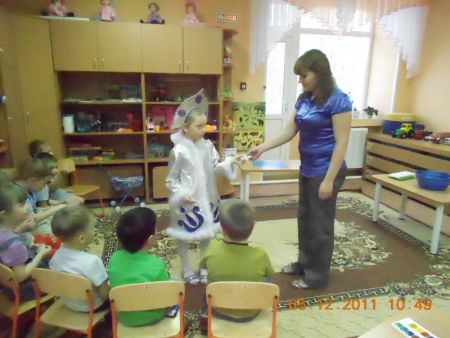 Комплексное занятие познавательного цикла «Снежинка» 