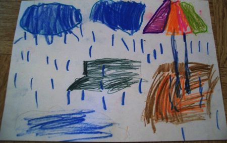 Рисунок 1.&laquo;Осенний дождик&raquo;