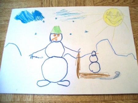 Рисунок 2. «Снежная мама»