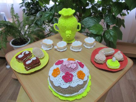 Вязанные игрушки «В гости к Мухе-цокотухе»