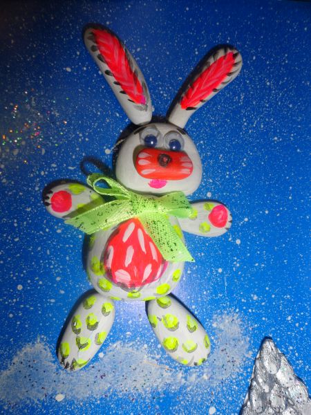 Панно из природного материала «Звери водят хоровод»