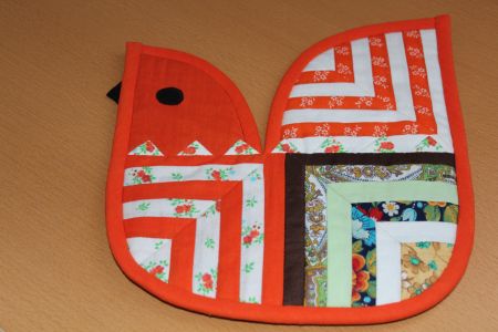 Прихватка «Птица»