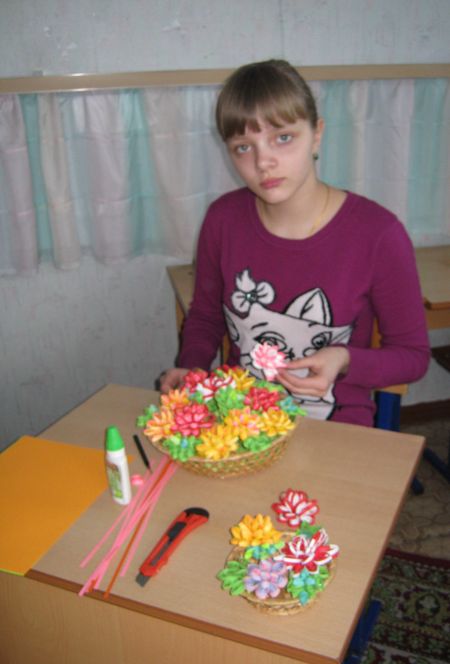 Изготовление летней композиции