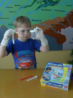 Выращивание кристаллов в домашних условиях