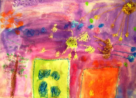 Салют в честь Дня Победы