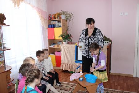 Занятие по валеологии в ДОУ