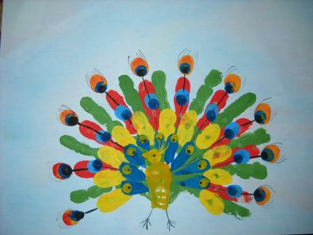 Сказочный павлин