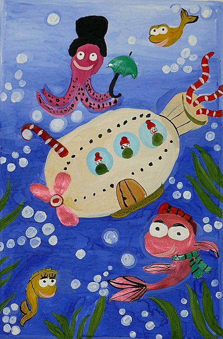 Путешествие по дну морскому