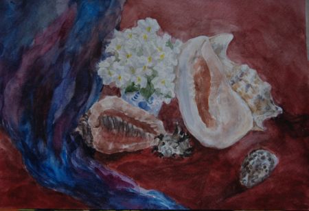 Натюрморт с ракушками