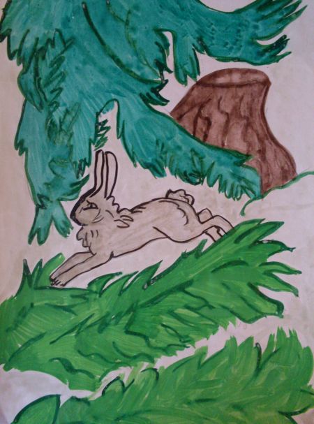 В лесной чаще