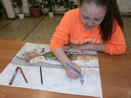 Автор за работой