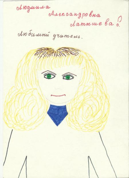 Три мои портрета в детском исполнении!