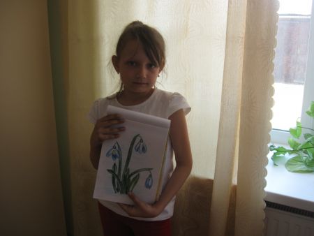 Рисунок 1. Первые цветы&raquo;