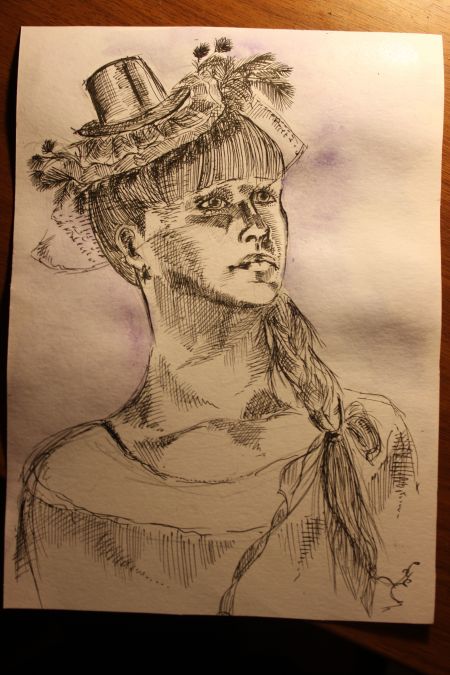 Рисунок 2. Юная леди