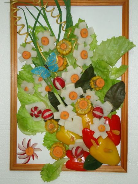 Букет «Дары осени» готов!