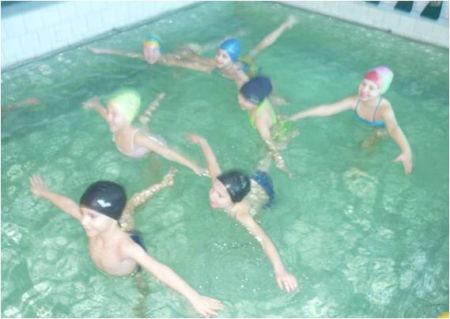 Аквааэробика малышам