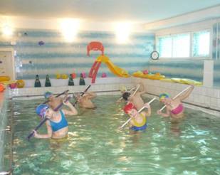 Аквааэробика малышам