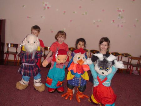 Фото 1. Герои сказок.