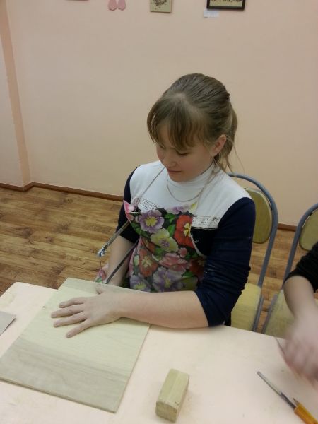 Автор за работой.