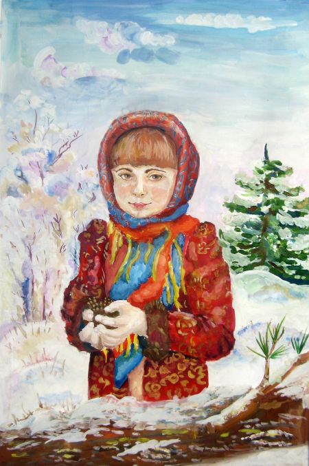 Работа «Зимняя сказка»