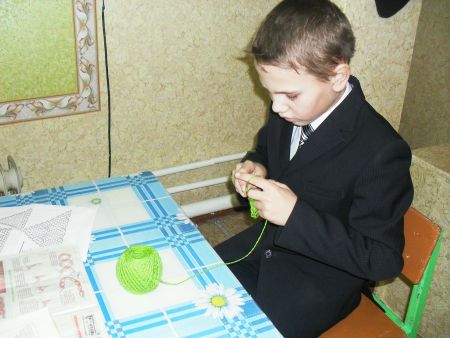 Ажурная косынка «Подарок для бабушки»