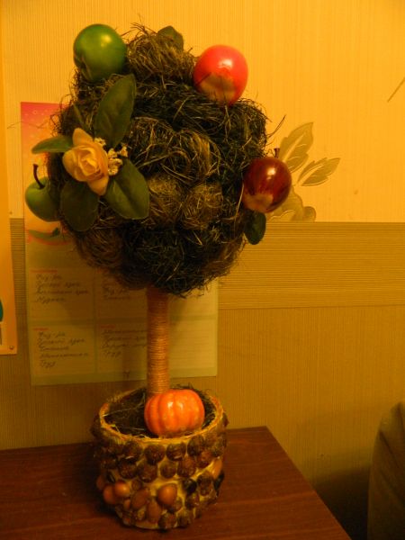 Топиарий – декоративное дерево своими руками.