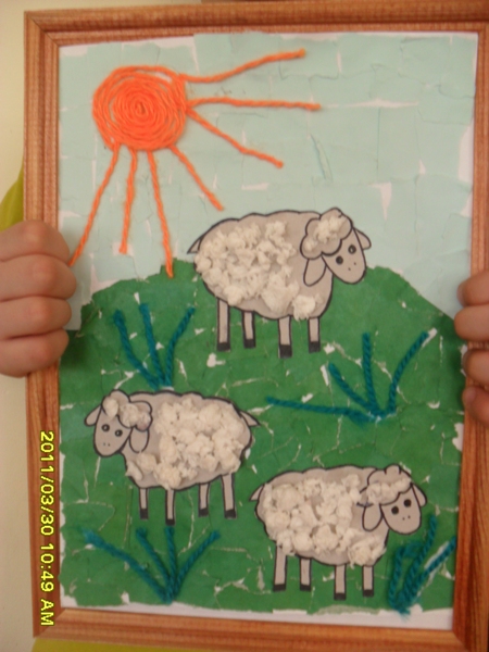 Вот такие пасхальные агнцы у меня получились