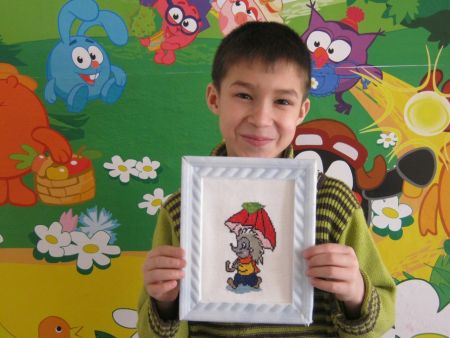 Павлов Юрий с работой 