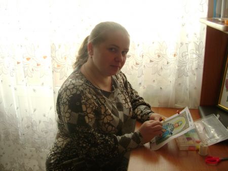 Вышивание иконы в подарок дочери