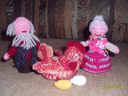 Пальчиковый театр по сказке «Курочка ряба»