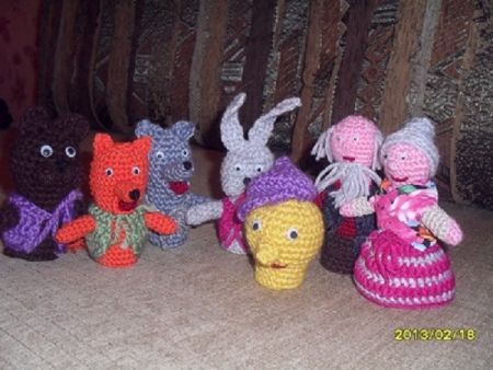 Пальчиковый театр по сказке «Колобок»