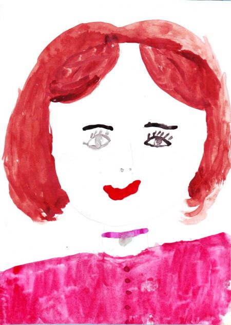 Рисунок 1. &laquo;Моя любимая мама&raquo;. 