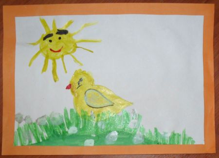 Рисунок 1. &laquo;Бабушкины цыплята&raquo;