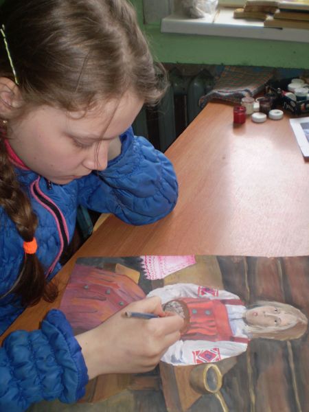 Автор за работой