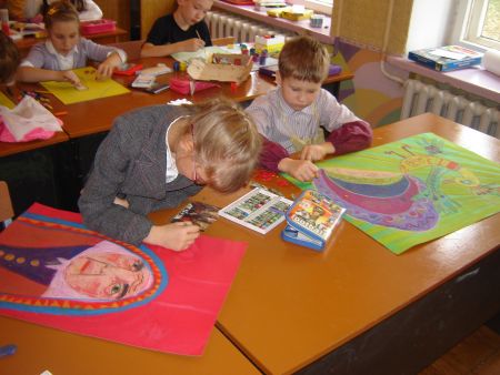 Рисунок 1. Сказочная птица 