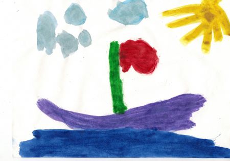 Рисунок 2. «По морям и по волнам»