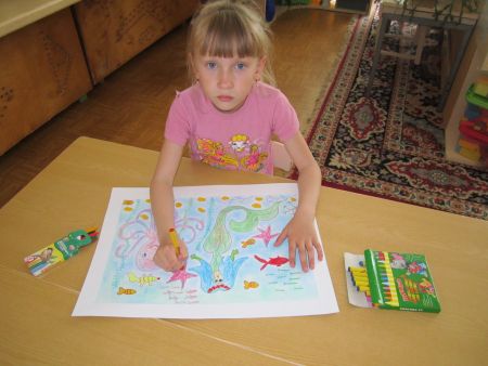  Автор со своей работой.