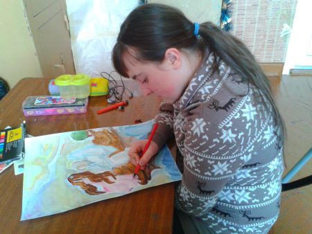 Автор за работой