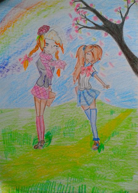 Рисунок 1. «Японская сказка»