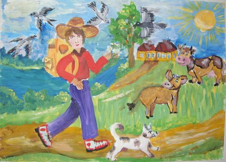 Рисунок 2 . «Путешествие по родной земле»