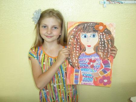 Автор с работой