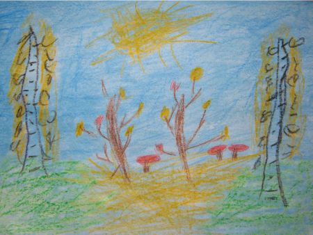 Рисунок 1. «Золотая осень» 