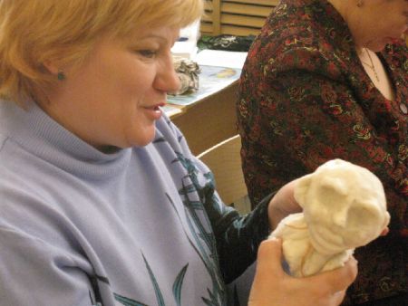 Фото 3. Стараемся, как дети