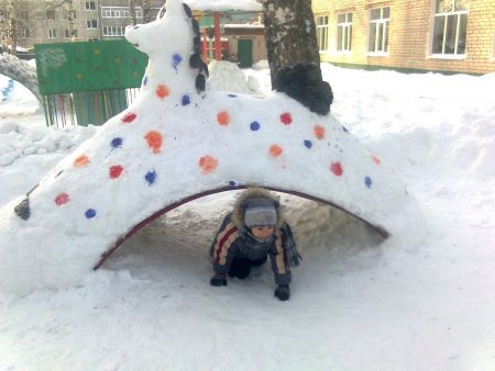 Фото 4. «Дымковская лошадка».