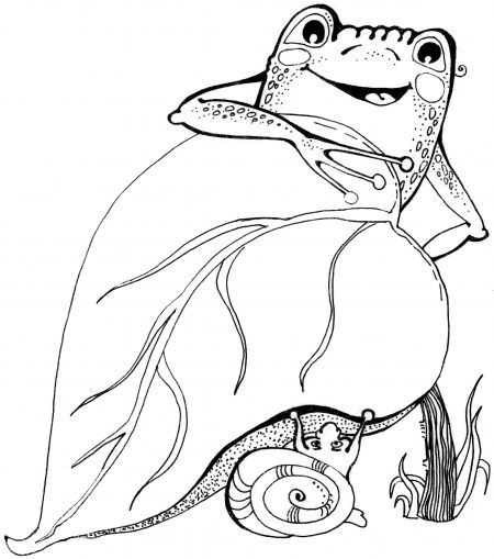 7. Под листочек заглянула, И улиточку спугнула.