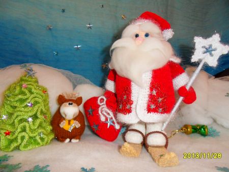 Коллекция вязаных игрушек &laquo;Новогодний лес: место чудес&raquo;