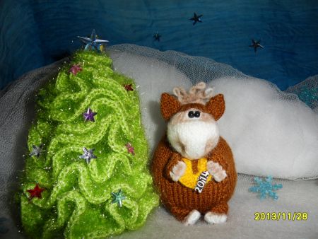 Коллекция вязаных игрушек &laquo;Новогодний лес: место чудес&raquo;