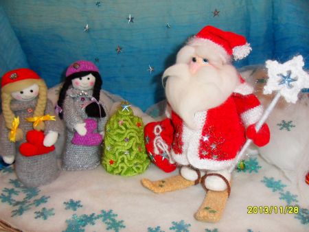 Коллекция вязаных игрушек &laquo;Новогодний лес: место чудес&raquo;