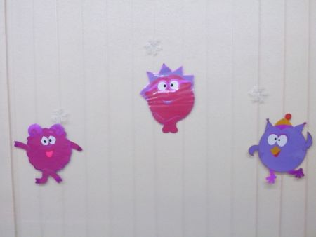 Оформление музыкального зала &laquo;Весёлые Смешарики&raquo;